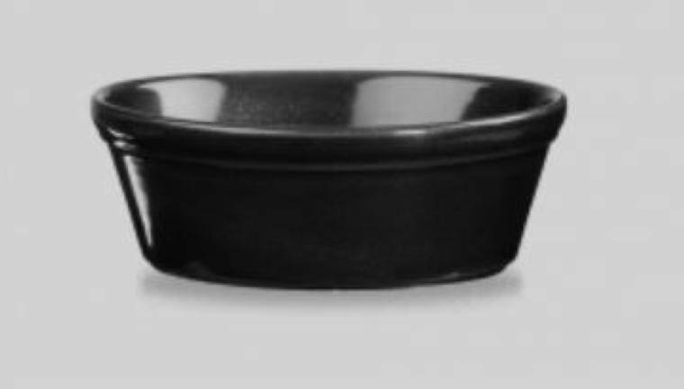 OYNX BLACK Oval Pie Dish cap. 450 ml