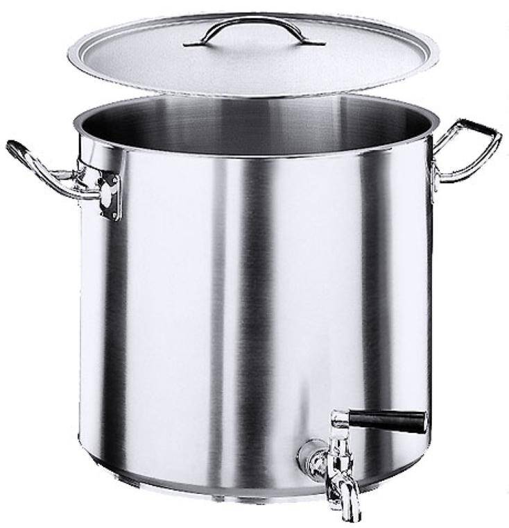 STOCK/BOILING POT WITH TAP 50 L cap. 50 l