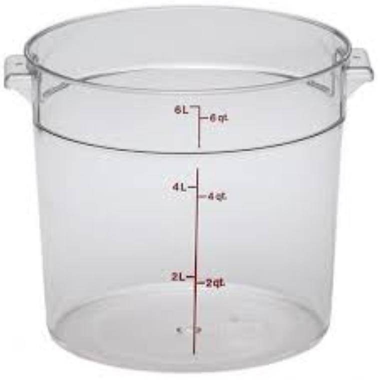 CAMWEAR ROUND STORAGE CONTAINER cap. 5,7 l  CENA DO WYPRZEDANIA STOKU