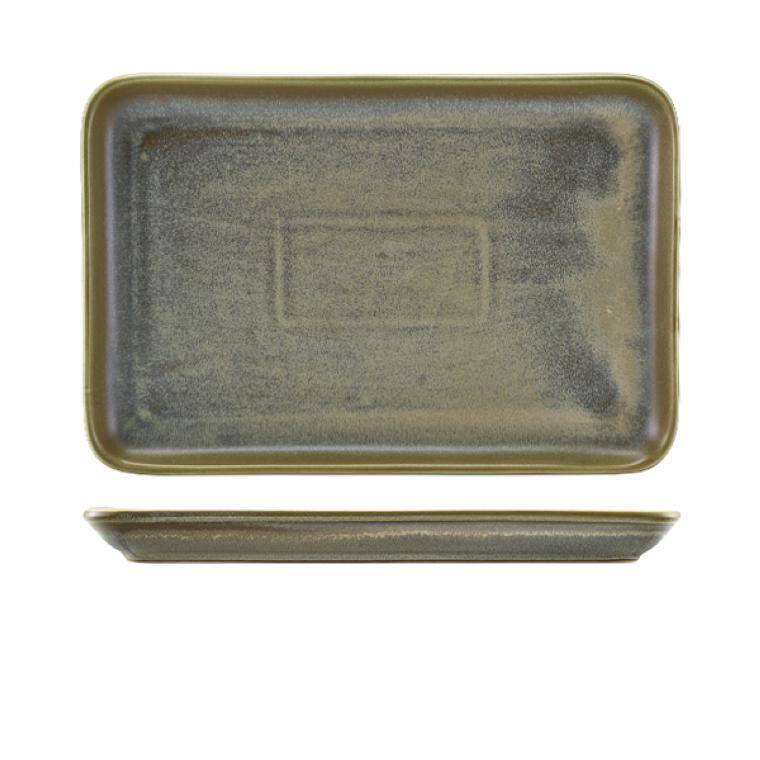 Terra Tableware Terra Porcelain Matt Grey Rectangular PÓŁMISEK 30 x 20cm 200x300 mm