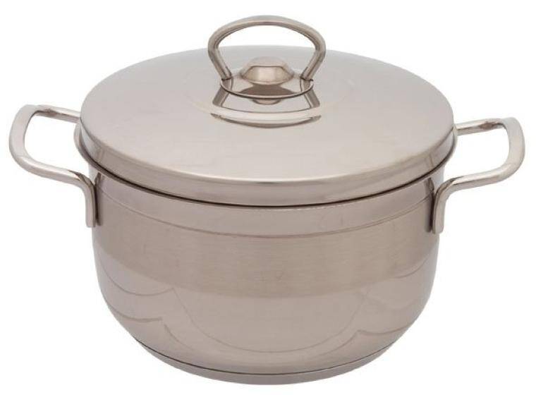 OMEGA POT WITH LID cap. 8 l  CENA DO WYPRZEDANIA STOKU