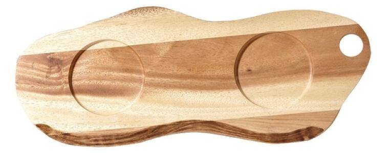 CH-ZCAWOB4 NATURALE WOOD DESKA PR.ŚRED.41X15CM