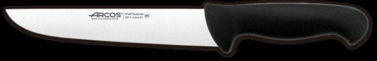 2900 BUTCHER KNIFE BLACK 210 mm