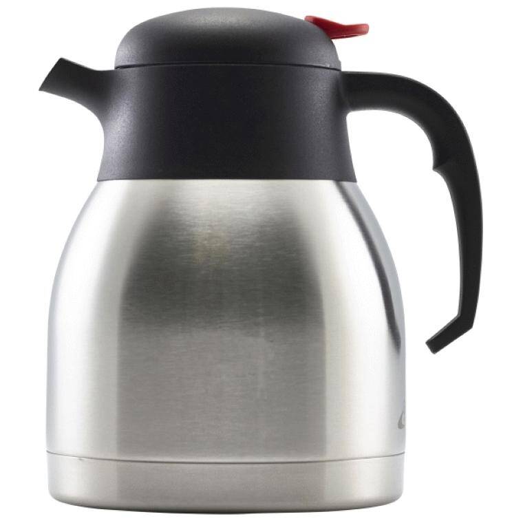 Beverage St/St Vacuum Push Button PITCHER 1.2L cap. 1 l  MAGAZYN UK