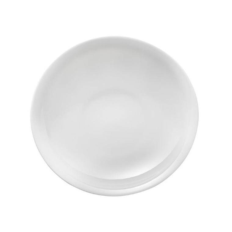 SD ONE BLANC / WHITE Round plate, coupe