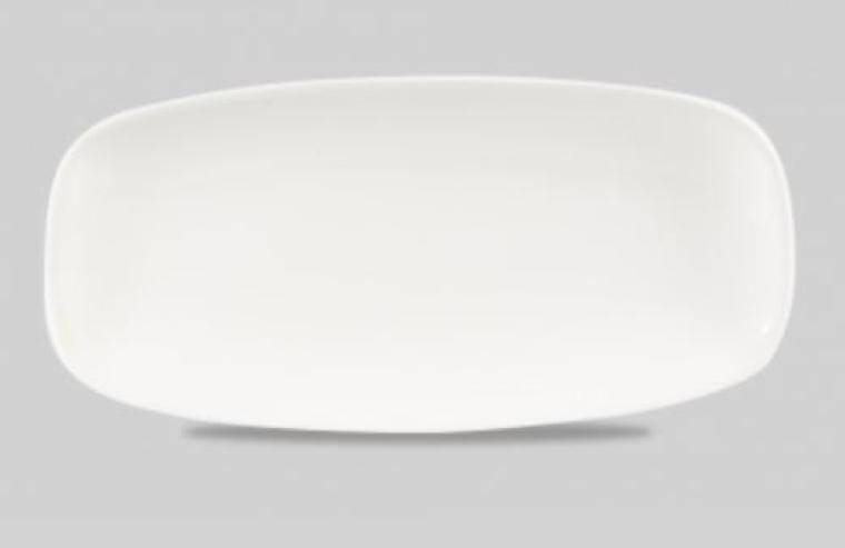 WHITE CHEF'S OBLONG PLATTER 127x269 mm