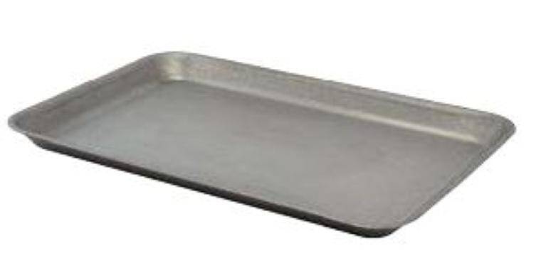 Table Pres Vintage Steel Tray 37x26.5x2cm 390x390 mm