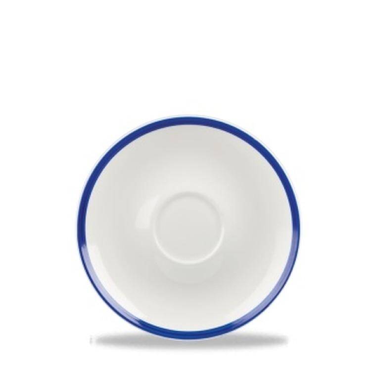 RETRO BLUE Large Coupe Saucer diam. 160 mm