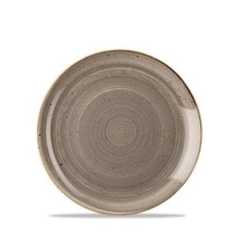 STONECAST GREY Small Coupe Plate diam. 165 mm