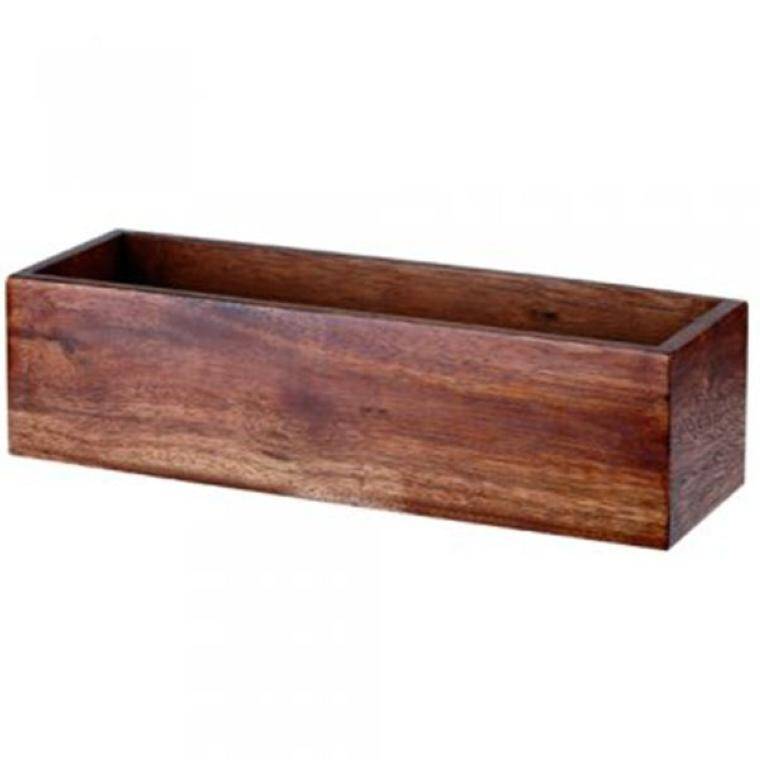 WOOD Large Rectangular Riser 180x560 mm