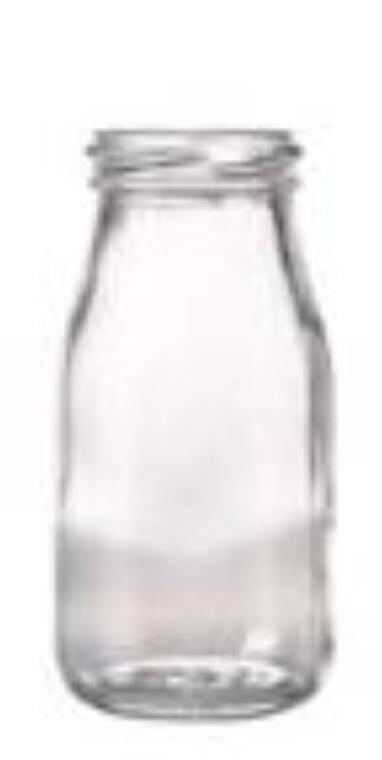 Glassware Mini Milk Bottle 20cl/7oz cap. 200 ml