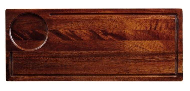 WOOD Large Wooden Deli Board 167x400 mm