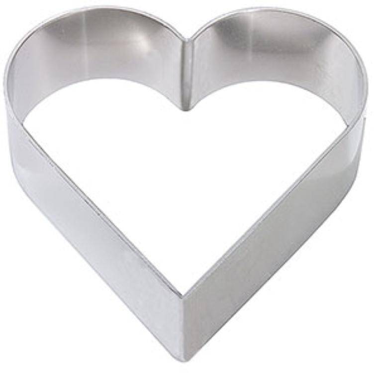 CAKE FRAME, HEART SHAPED diam. 160 mm