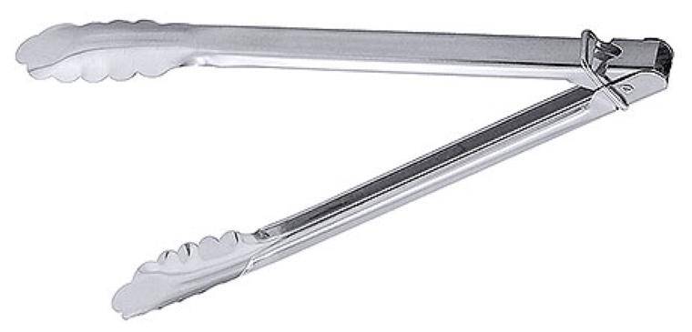 SCALLOPED TONGS 24 CM