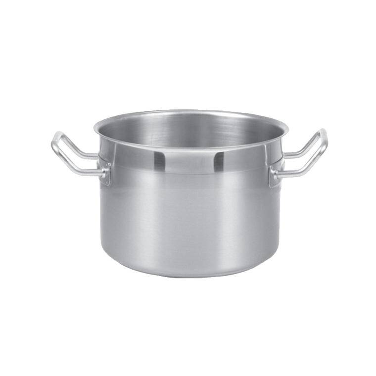 PREMIUM STOCK POT CYLINDRICAL cap. 4 l SATYNOWANY CENA DO WYPRZEDANIA STOKU