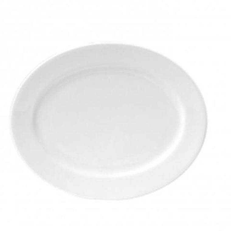 SIMPLE OVAL PLATE 280x225 mm  CENA DO WYPRZEDANIA STOKU