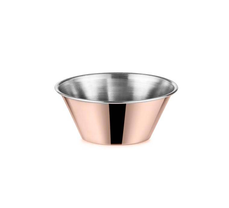 CHARMS, RAMEKIN, COPPER, cap. 40 ml; diam. 62 mm; h. 25 mm