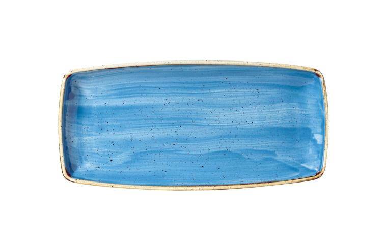 STONECAST CORNFLOWER BLUE CHEF'S OBLONG PLATTER 150x295 mm