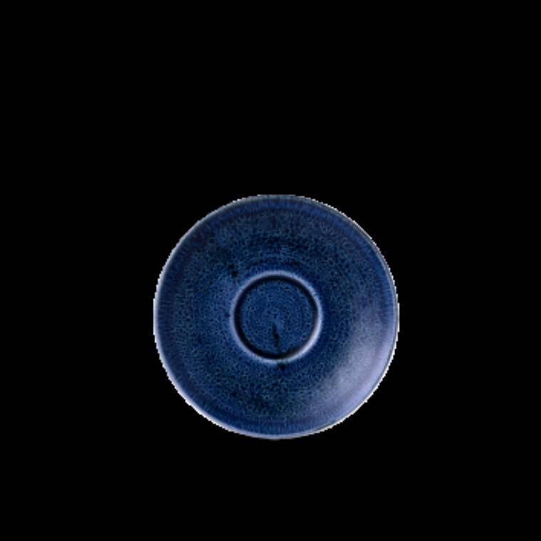 STONECAST PLUME ULTRAMARINE Saucer diam. 118 mm