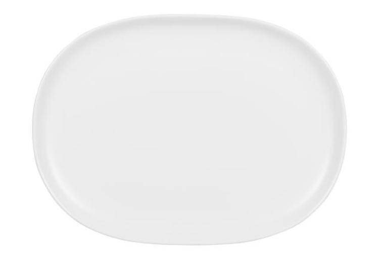 ALCHEMY MOONSTONE Oval Plate 215x288 mm