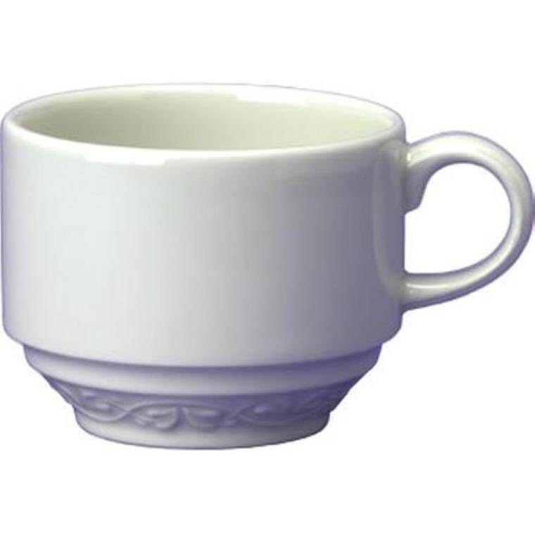 CHATEAU WHITE Tea Cup cap. 200 ml  Discontinued - Endeavour to supply until Dec 2024