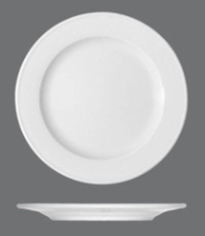 BONN/BISTRO PLATE FLAT WITH RIM diam. 202 mm