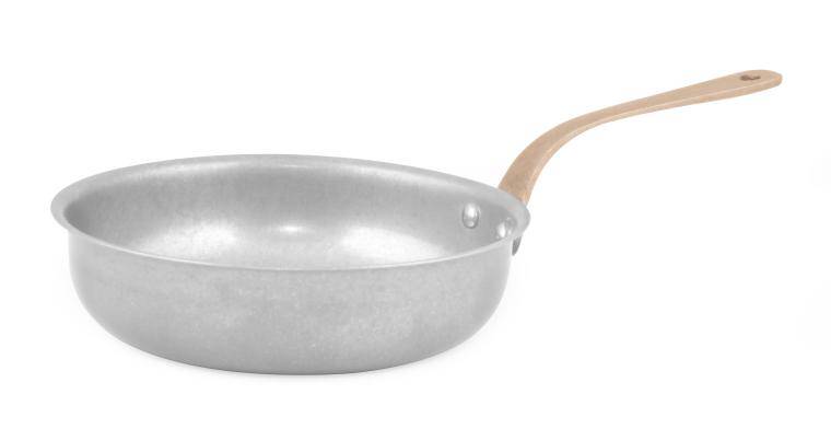 CHARMS, FRYING PAN 1 HANDLE, VINTAGE STAINLESS STEEL, cap. 600 ml; diam. 155 mm; h. 40 mm