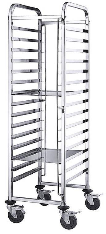 PASTRY RACKING TROLLEY 470x620 mm