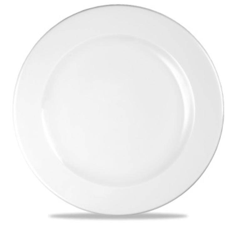 WHITE PLATE diam. 305 mm