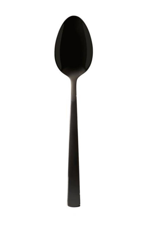 PRATO BLACK TABLE SPOON - SET 12 PCS 202 mm  CENA DO WYPRZEDANIA STOKU