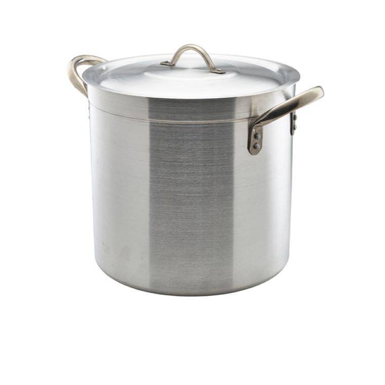 Cookware Aluminium Deep Stockpot With Lid 21Litre cap. 21 l  MAGAZYN UK