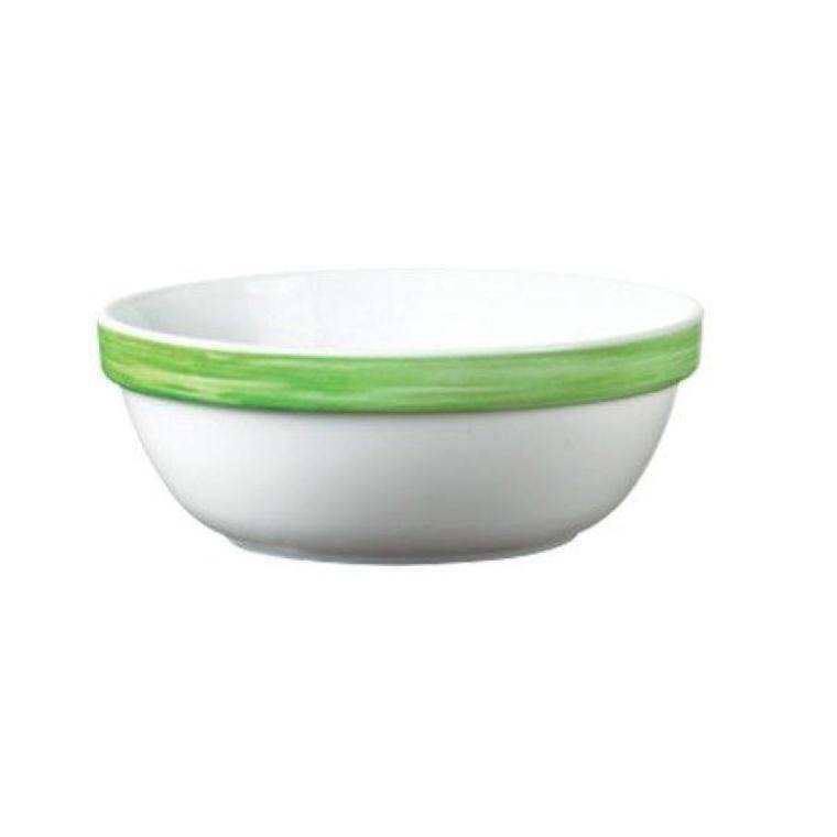 BRUSH GREEN BOWL diam. 120 mm