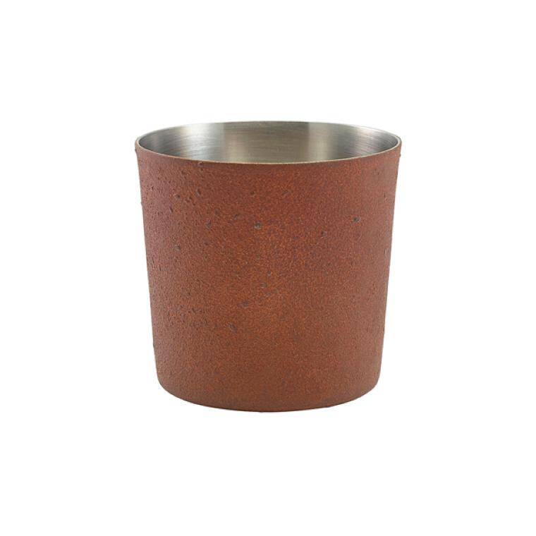 Table Pres Rust Effect Serving Cup 8.5 x 8.5cm cap. 420 ml