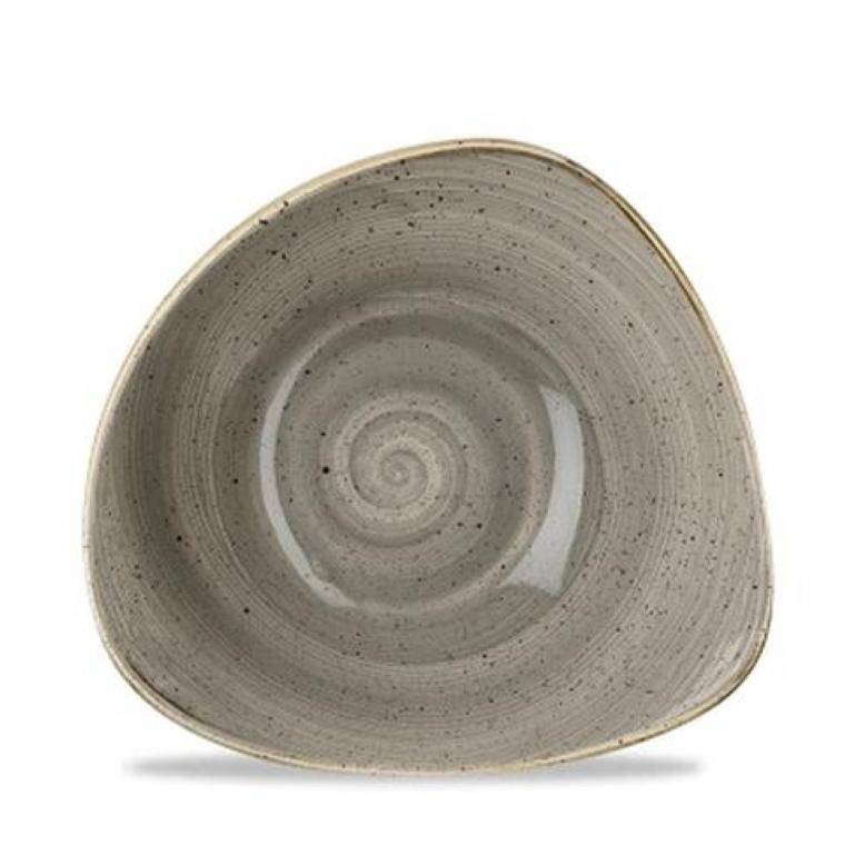 STONECAST GREY Triangle Bowl cap. 370 ml