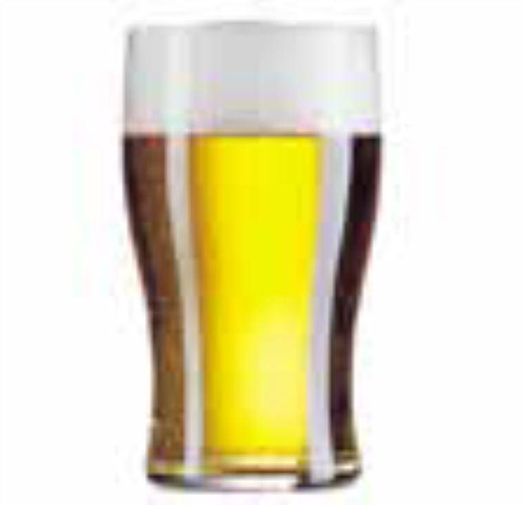 TULIP BEER GLASS cap. 580 ml