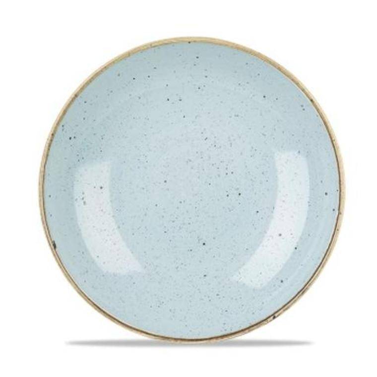 STONECAST DUCK EGG Medium Coupe Plate diam. 217 mm