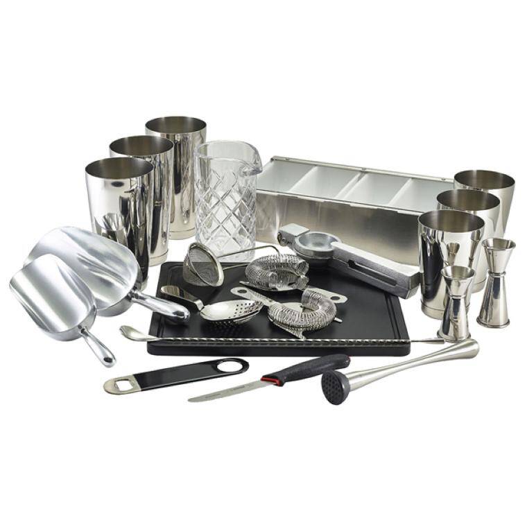 Barware Cocktail Bar Kit - 22 Piece 350x455 mm