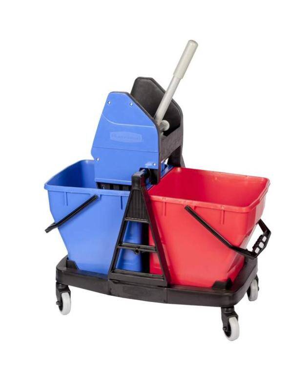 TROLLEY+2XBUCKET 18L+WRINGER (PRODUCT DISCONTINUED)