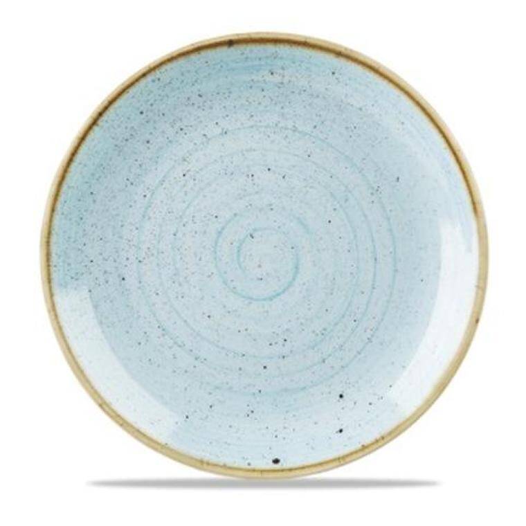 STONECAST DUCK EGG Large Coupe Plate diam. 288 mm