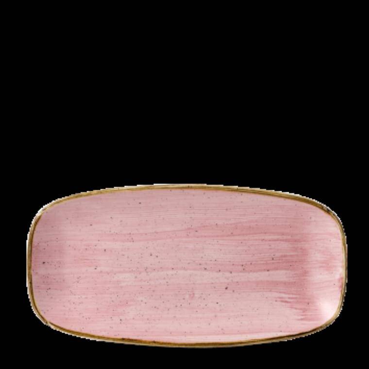 STONECAST PETAL PINK CHEF'S OBLONG PLATTER 153x298 mm