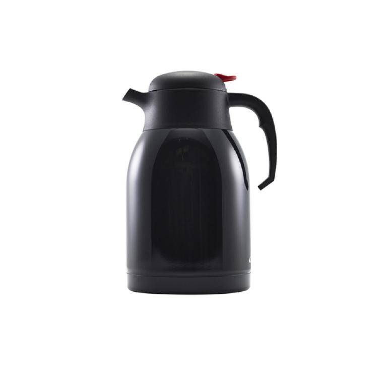 Beverage Black St/St Vacuum Push Button PITCHER 2L cap. 2 l  MAGAZYN UK