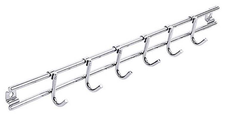 HANGING RACK WITH 6 HOOKS 33,5 CM 23x mm