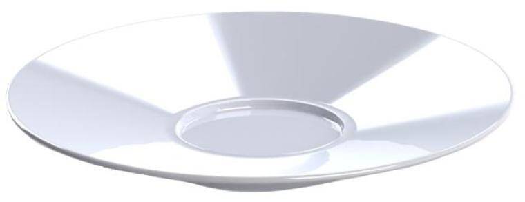 STYLE ESPRESSO SAUCER diam. 140 mm  CENA DO WYPRZEDANIA STOKU