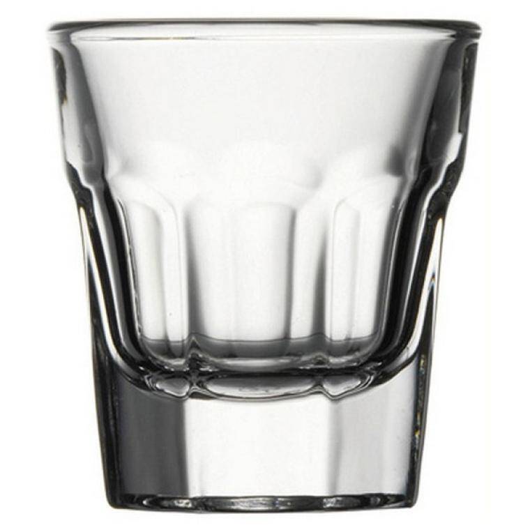 CASABLANCA SHOT GLASS 6PCS cap. 37 ml  CENA DO WYPRZEDANIA STOKU