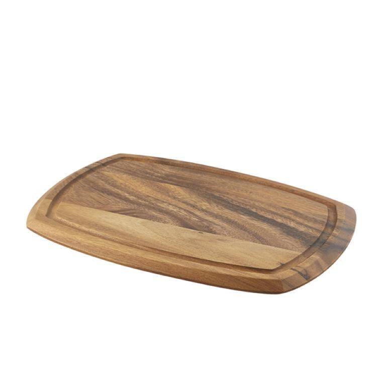 Table Pres Genware Acacia Wood Serving Board 36 x 25.5 x 2cm 255x360 mm