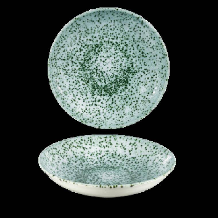 MINERAL GREEN MISKA COUPE poj. 426 ml; śr 182 mm; wys. 30 mm; szer. 182 mm; CH-MNGREVB7