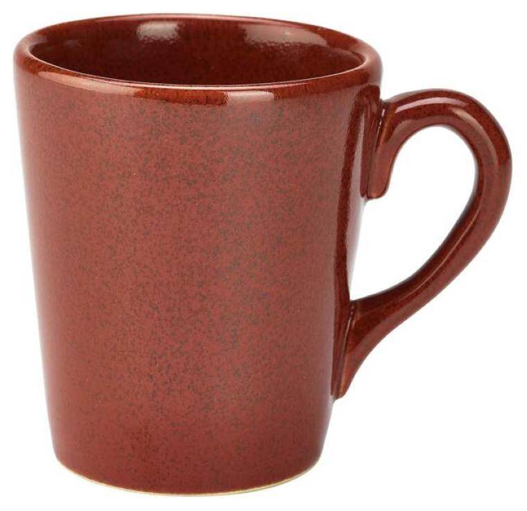 TERRA STONEWARE RUSTIC RED MUG discontinued cap. 320 ml  MAGAZYN UK