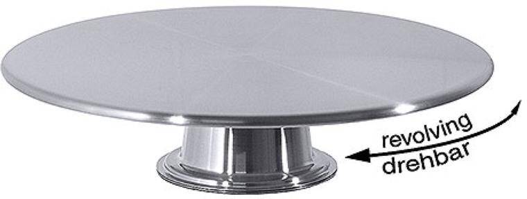 REVOLVING CAKE STAND 30 CM diam. 300 mm