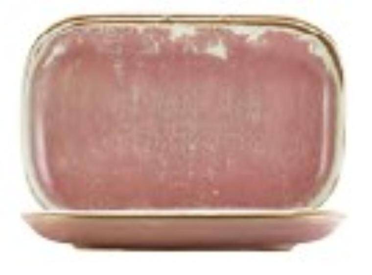 Terra Tableware Terra Porcelain Rose Rectangular talerz 29 x 19.5cm 195x290 mm