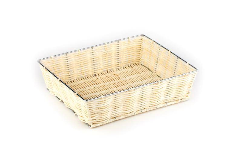 KOSZ RATTAN.30X22X8CM 220x300 mm  DO WYCZERPANIA ZAPASÓW